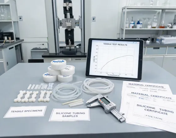 Polymer laboratory testing data