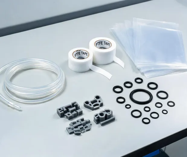 Performance plastics product samples